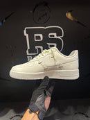 Tênis Nike Air Force 1 Low LX CN Sail Gold Mini Swooshes - Pronta Entrega