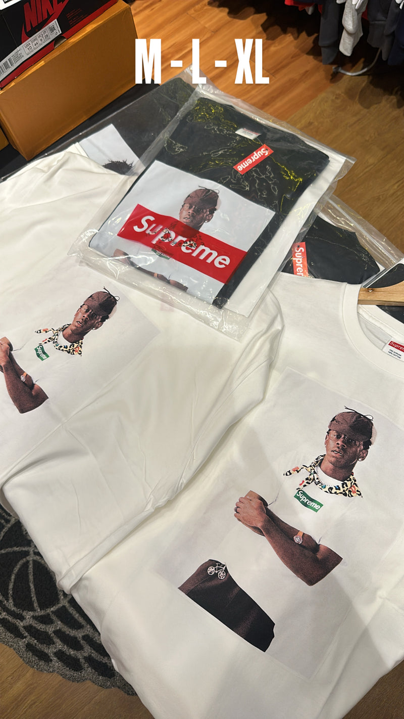 Camiseta Supreme Tyler The Creator Branco - Pronta Entrega