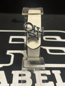 Cinto Feminino Louis Vuitton Branco Fivela “Love” 90 CM  - Pronta Entrega