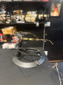 Óculos Miu Miu Redondo Armação Gold Lente Clear - Pronta Entrega