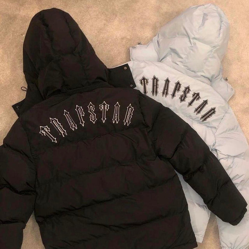 Jaqueta Puffer Trapstar Iron Gate Black - Encomenda