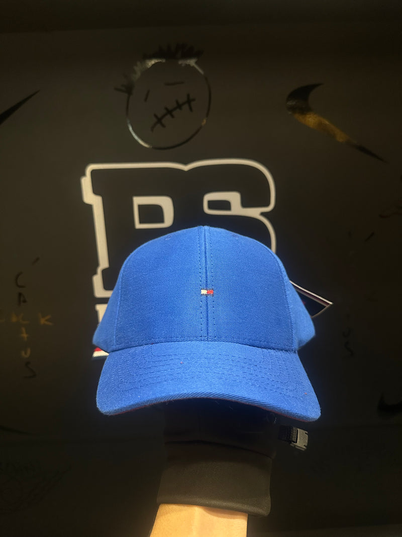 Boné Aba Curva Tommy Hilfiger Logo Pequeno Azul - Pronta Entrega