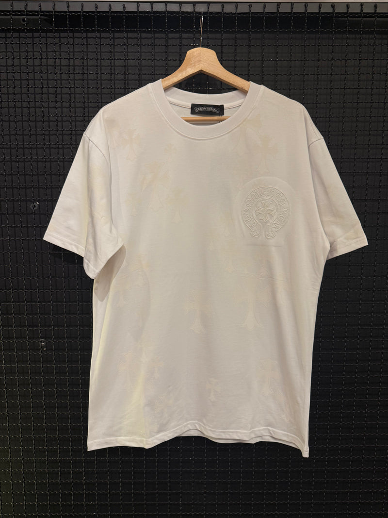 Camiseta Chrome Hearts Triple White - Pronta Entrega