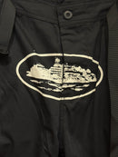 Calça Corteiz Guerillaz Cargo Black/White - Pronta Entrega