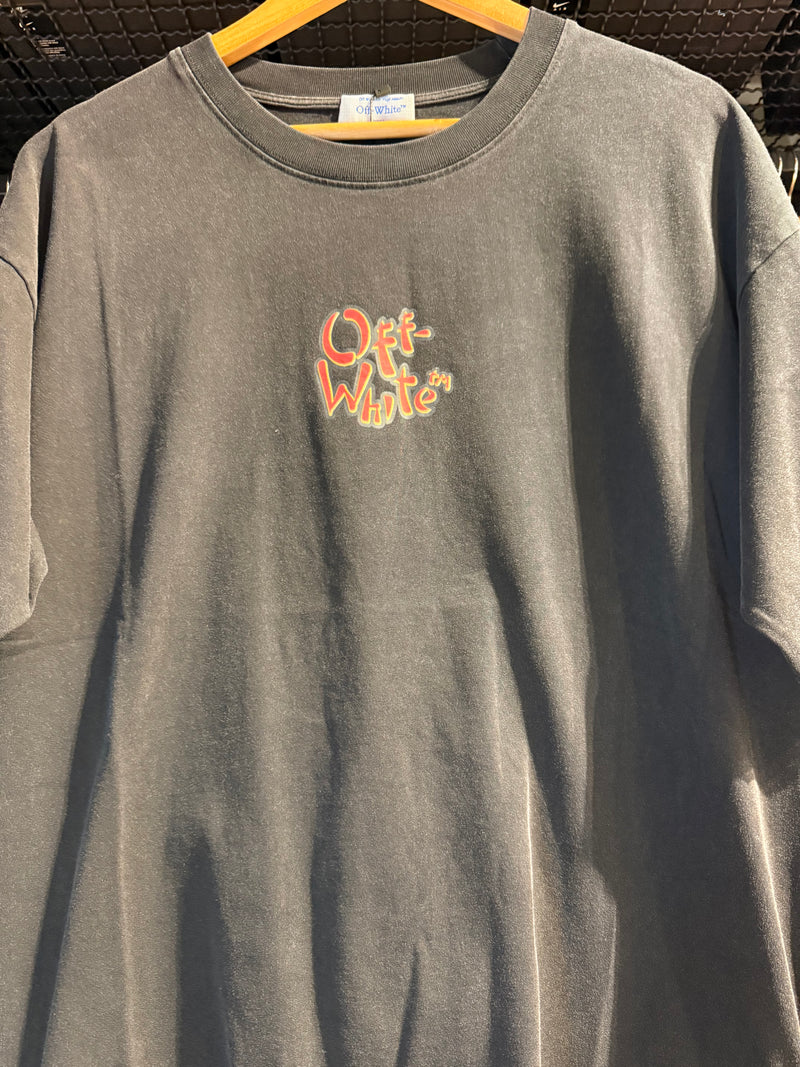 Camiseta OFF WHITE NEW YEAR LUNAR Preta - Pronta Entrega