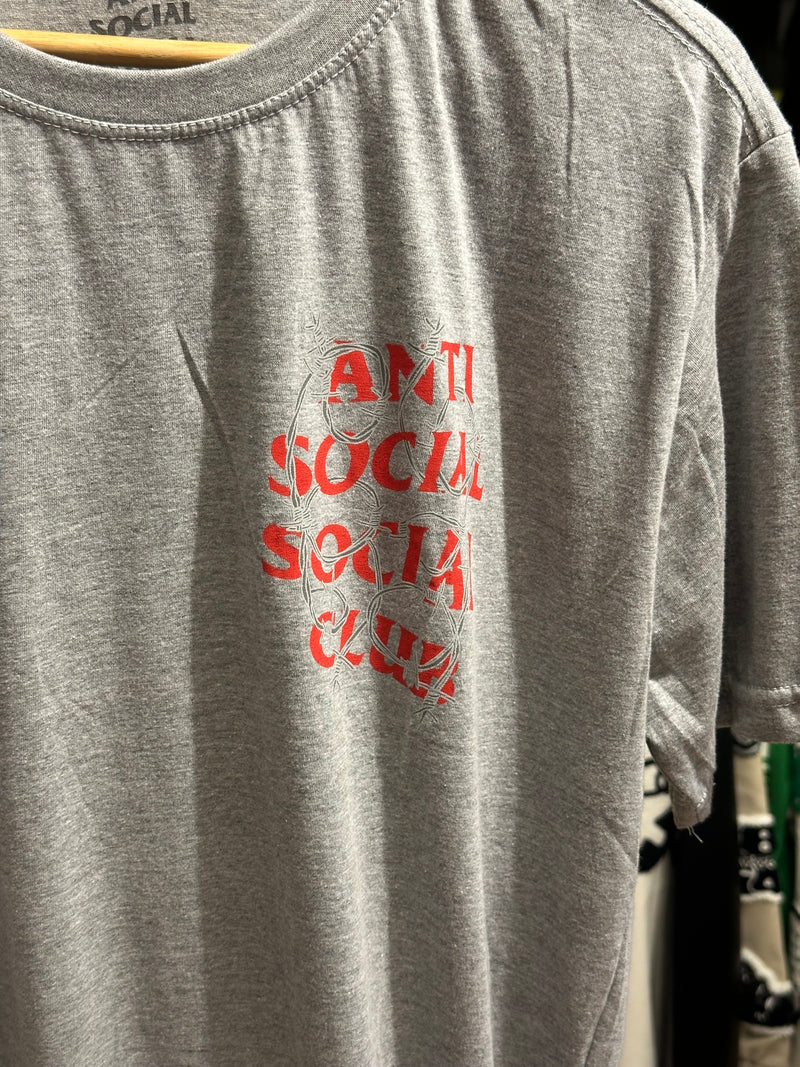 Camisa Anti Social Social Club Cinza - Pronta Entrega