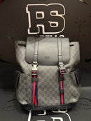 Bolsa Gucci Leather Backpack Black  - Pronta Entrega