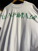 Camiseta Trapstar Oversized Branca - Pronta Entrega