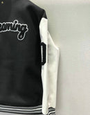 Jaqueta Varsity Louis Vuitton Black White - Encomenda