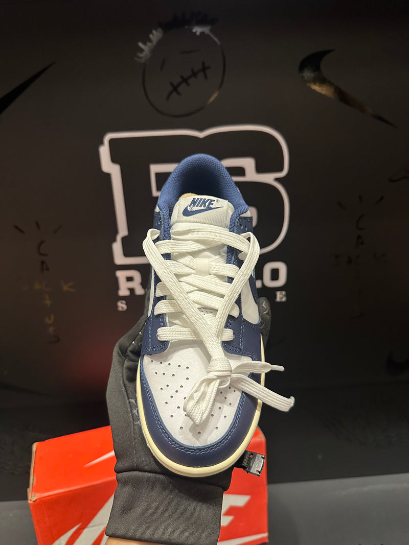 Tênis Nike Dunk Low Vintage Navy - Pronta Entrega