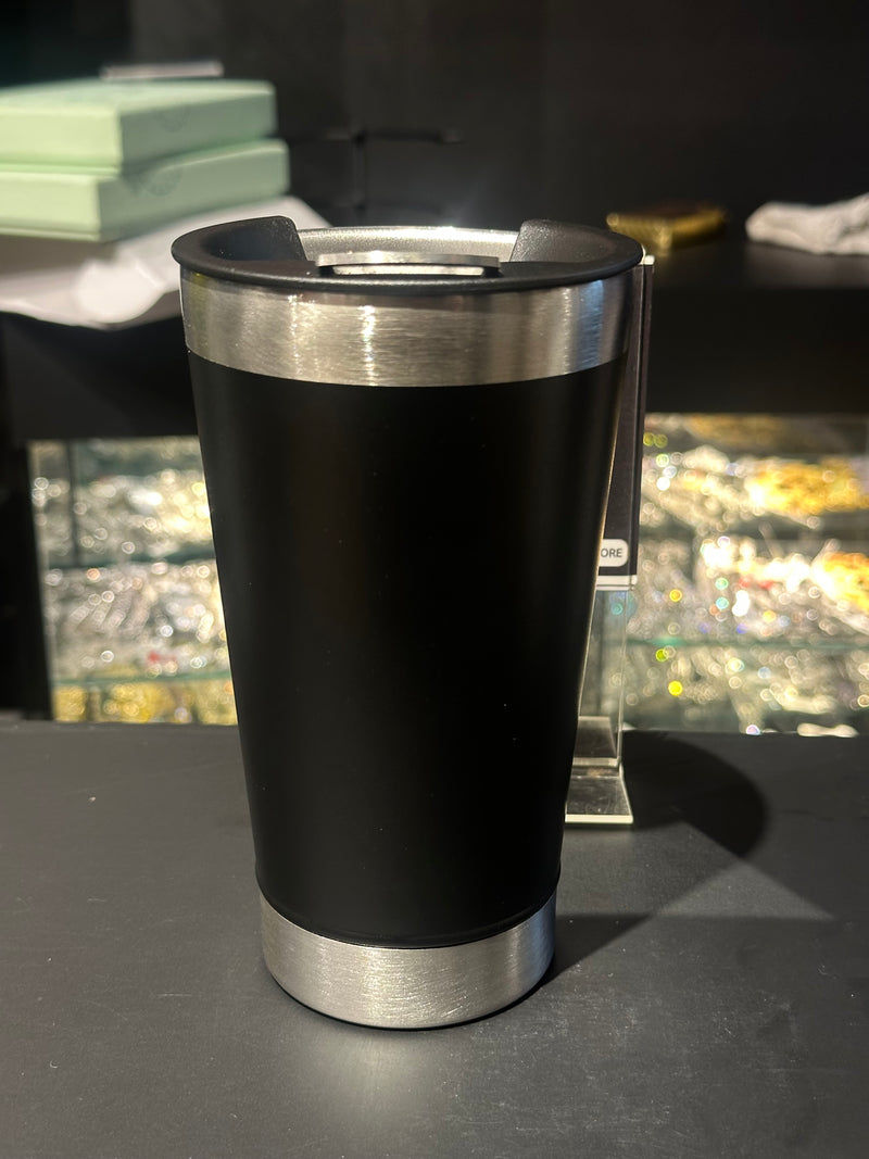 Copo Stanley Preto Com Abridor de Lata 473ML - Pronta Entrega