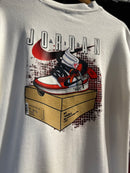 Camiseta NIKE x AIR JORDAN Branco - Pronta Entrega