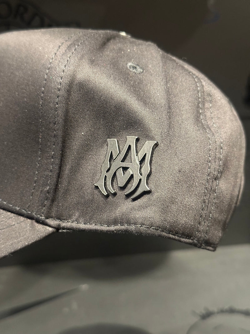 Boné Aba Curva Amiri Black - Pronta Entrega