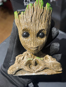 Boneco de Ação Guardiões da Galáxia Baby Groot 16cm Resina - Pronta Entrega