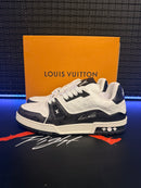 Tênis Louis Vuitton LV Trainer White Black 1854  - Pronta Entrega