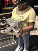 Boneco Colecionável Danil Yad Mighty Virgil Abloh Off-White Logo - Pronta Entrega