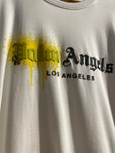 Camiseta PALM ANGELS Branca - Pronta Entrega