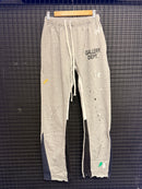 Calça Moletom Painted Flare Sweatpants Grey - Pronta Entrega