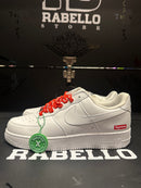 Tênis Air Force 1 Low X Supreme Branco - Pronta Entrega