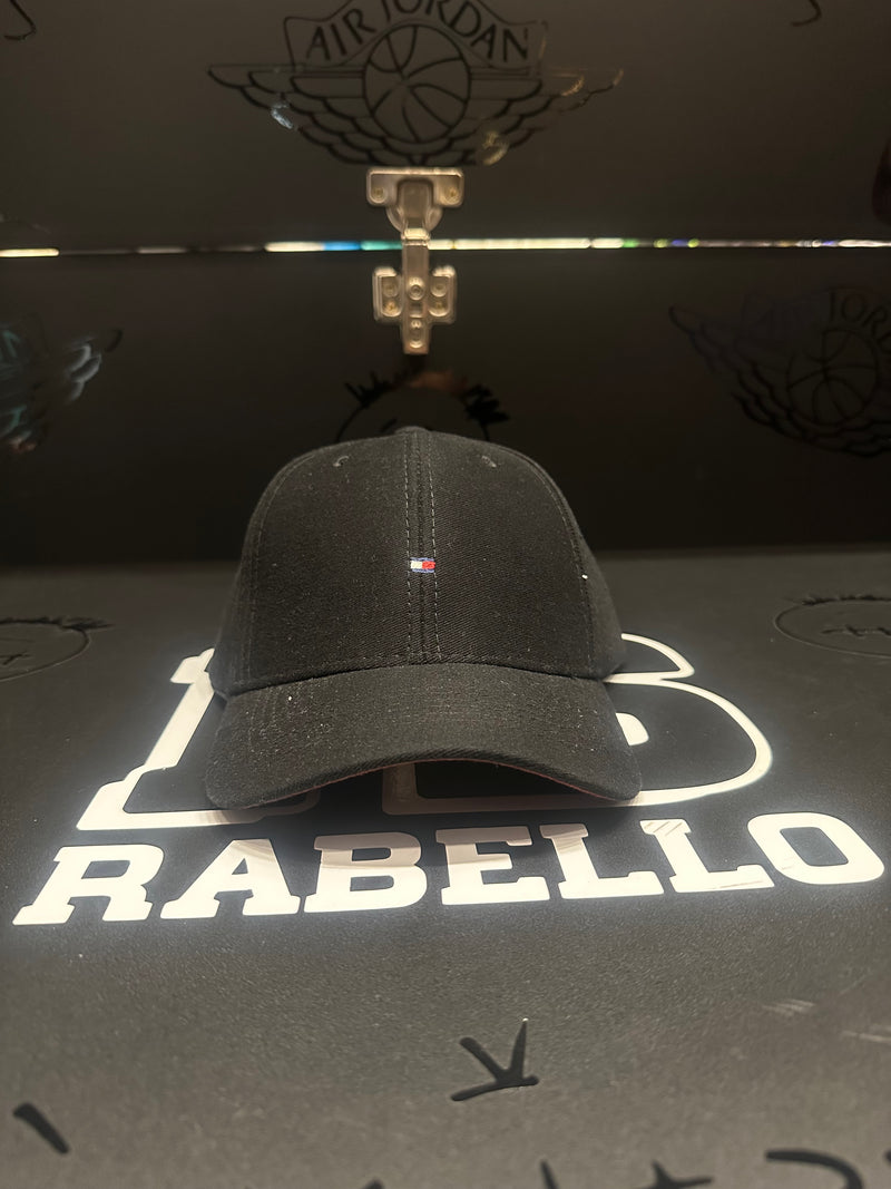 Boné Aba Curva Tommy Hilfiger Logo Pequeno Preto - Pronta Entrega