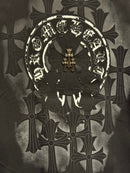 Camiseta Chrome Hearts MultiCruz Back Preta - Pronta Entrega