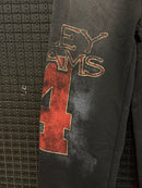 Calça Moletom Valley Dreams Eagle Heart Black - Pronta Entrega