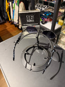 Óculos Prada Prata 65ZS ZVN09T - Pronta Entrega