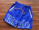 Rhude RH Logo Shorts Blue - Encomenda
