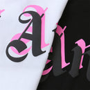 Camiseta Palm Angels Double Logo Oversized - Encomenda