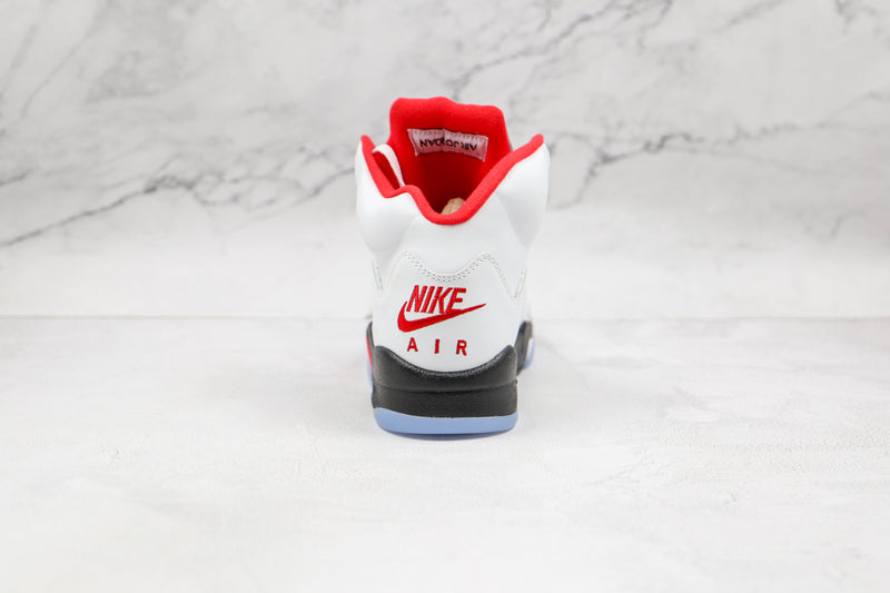 Jordan 5 Retro Fire Red Silver Tongue - Encomenda
