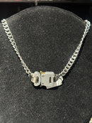Colar Corrente 1017 ALYX 9SM com fivela Prata Fecho Silver 45 CM - Pronta Entrega