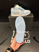 Tênis Nike Air Jordan 1 Low Ice Blue - Pronta Entrega