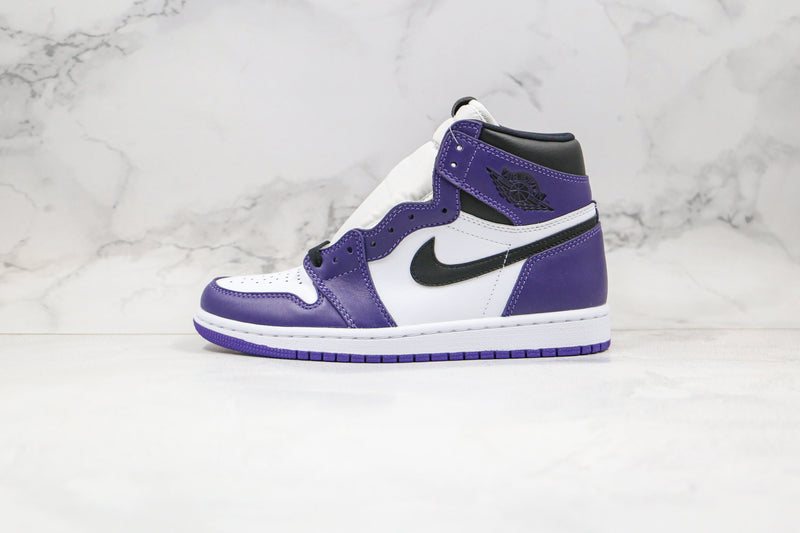 Jordan 1 Retro High Court Purple White - Encomenda