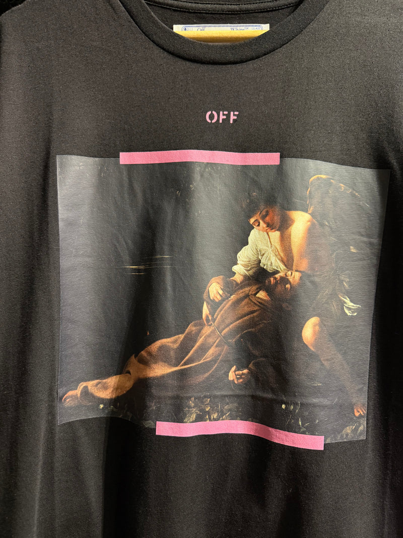 Camiseta Off-White Milan Preta’ - Pronta Entrega