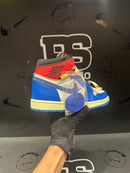 Tênis Nike Air Jordan 1 Retro High NRG Sample x Union LA Storm Blue - Pronta Entrega