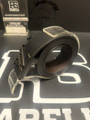 Cinto Louis Vuitton Initiales Black Logo Preto/Gold 110 CM  - Pronta Entrega