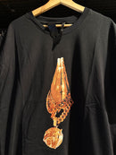 Camiseta Vlone Chain Pop Smoke Preto - Pronta Entrega