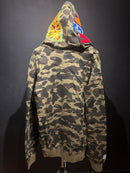Jaqueta Bape Shark Camo Full Zip - Pronta Entrega