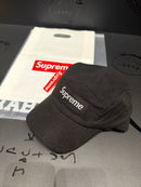 Boné Supreme 5 Panel ‘Washed Canvas Camp’ Black - Pronta Entrega