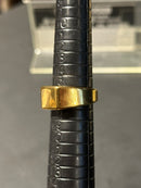 Anel Aço Inoxidável Dourado 16 CM - Pronta Entrega