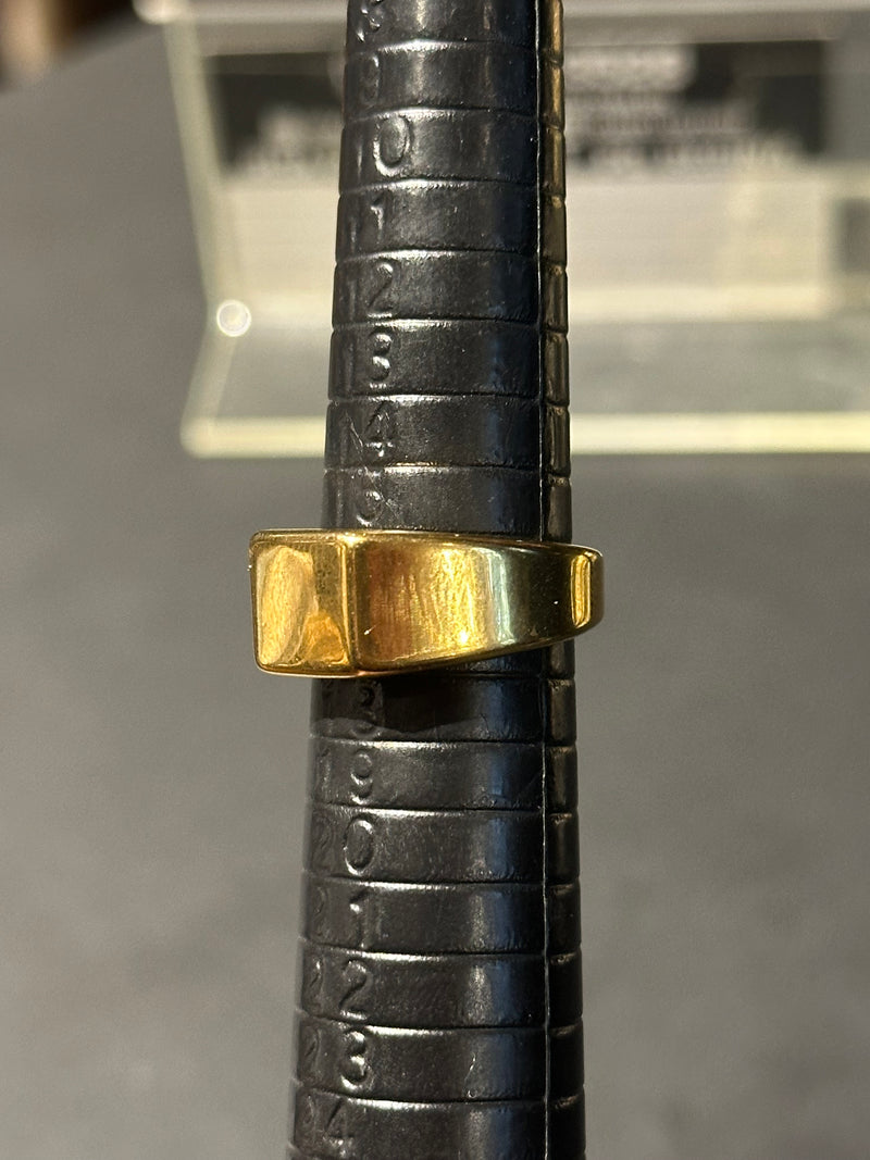 Anel Aço Inoxidável Dourado 16 CM - Pronta Entrega