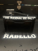 Bolsa OFF-WHITE 1.4 Jitney Bag "CASH INSIDE" Off White Preta - Pronta Entrega