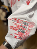 Camiseta VLONE ‘Bad Habits But Good Intentions’ Branca - Pronta Entrega