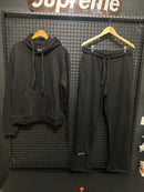 Conjunto Syna Moletom “Forgives Me” Black/Blue - Pronta Entrega