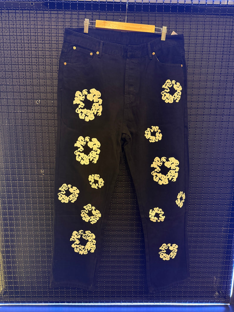 Calça Denim Tears Jeans Preto - Pronta Entrega