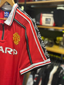 Camisa Vintage Umbro Manchester United Vermelha 98/99 - Pronta Entrega