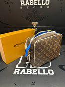 Bolsa Louis Vuitton 2020 LV X NBA WHITE BROWN MONOGRAM NIL MESSENGER BAG - Pronta Entrega