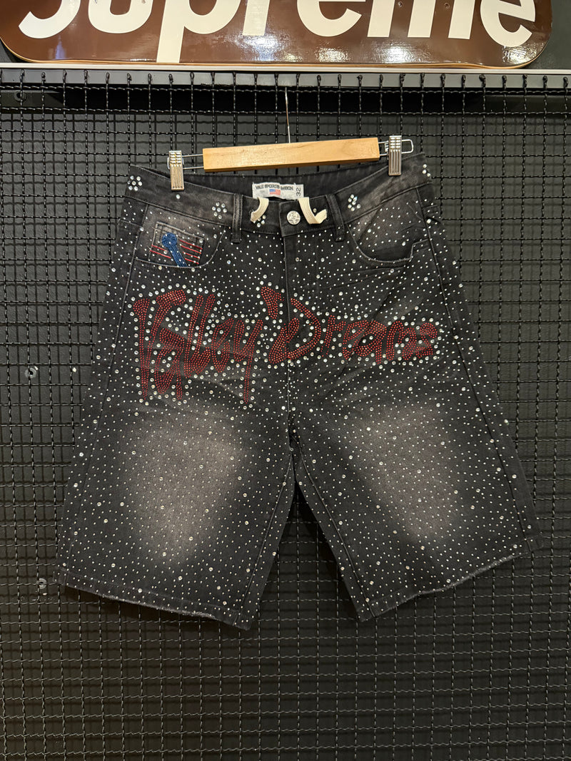 Short Jeans Escuro Valley Dreams - Pronta Entrega