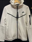 Conjunto Tech Fleece Nike White - Pronta Entrega