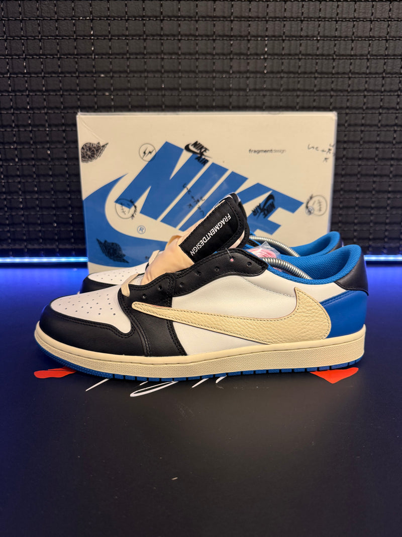 Tênis Nike Air Jordan 1 Retro Low OG SP x Travis Scott "Fragment" - Pronta Entrega